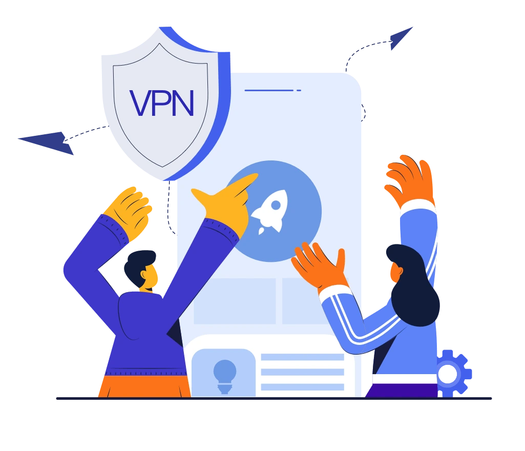 快连 VPN 成功连接效果示意图